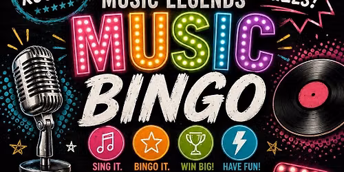 Music Legends Music Bingo @ Teak Neighborhood Orlando