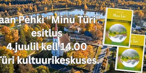 Jaan Pehki raamatu "Minu T\u00fcri" esitlus T\u00fcri kultuurikeskuses, k\u00fcsitleb Liis Seljamaa