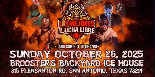 Los Mejores Lucha Libre Presents Una Noche De Halloween