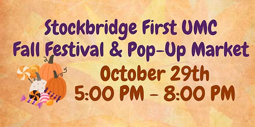 SFUMC Fall Festival & Pop-Up Market