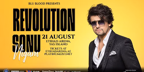 THE REVOLUTION TOUR - SONU NIGAM