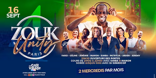 Zouk Unity Saison 4 - Lancement de Saison - Simba Manon