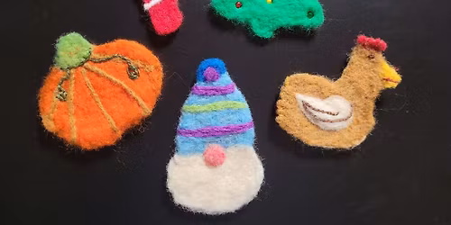 Needle Felting Ornament - CLASS FULL!