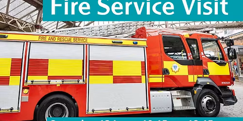  Fire Service Visit at Mortimer Library