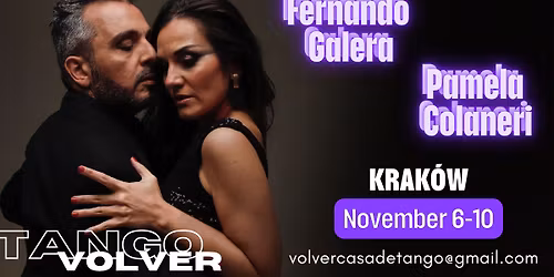 Tangovolver with Fernando Galera & Pamela Colaneri
