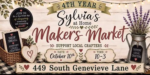 Sylvia\u2019s at home Makers Market 