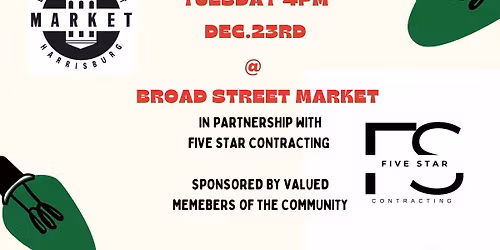 Broad Street Market x Five Star Contracting Holiday Party