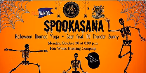 SPOOKASANA: Halloween Yoga + Beer at Fair Winds