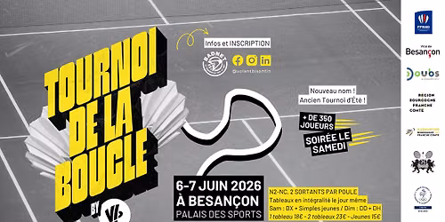 Tournoi de la Boucle \ud83d\udfe1\u26ab VOLANT BISONTIN