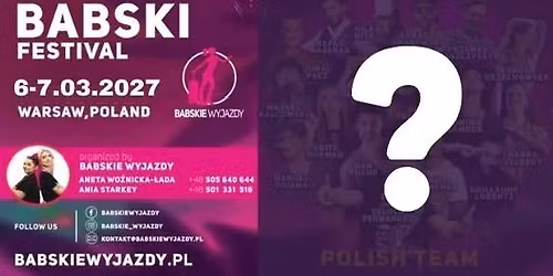 Babski Festival - Warszawa - 6-7.03.2027