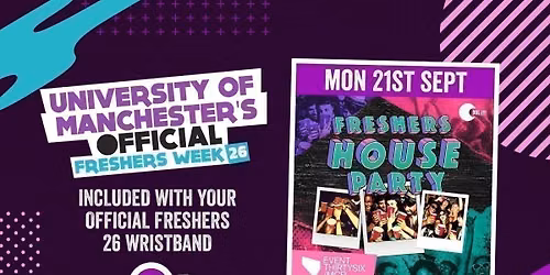  OFFICIAL UOM FRESHERS DAY 2 - EVENT 3 - THE FRESHERS HOUSE PARTY \ud83c\udf10 