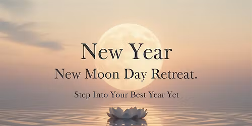 New Moon Day Retreat - Step Into Your Best Year Yet