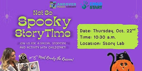 Not So Spooky Storytime with Child Start