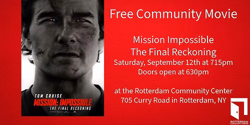 Community Movie Night: Mission Impossible The Final Reckoning