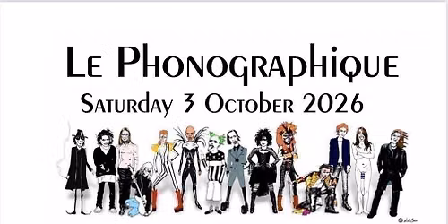 The Phono Sat. Aft. (3 October 2026)