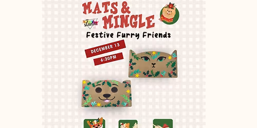 Mats & Mingle: Festive Furry Friends \ud83d\udc36\ud83d\udc31\ud83c\udf84