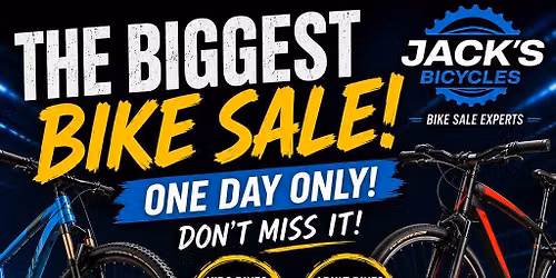 The BIGGEST Bike Sale Sunday 