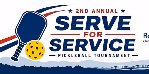 2nd Annual 'Serve for Service' Rotary Pickleball Tournament