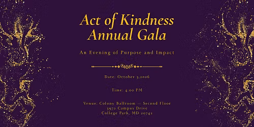 Act of Kindness Annual Gala 2026