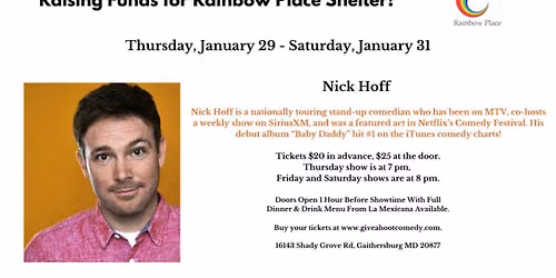 Nick Hoff at Funny Bone - Dayton