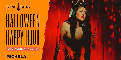 Halloween Happy Hour with Michela Sheedy