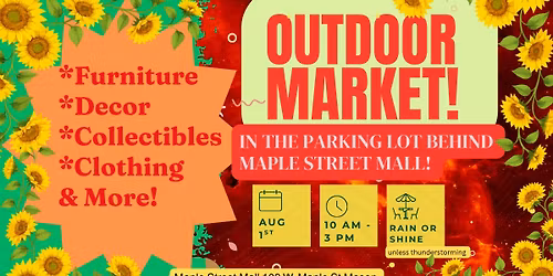 August Outdoor Market