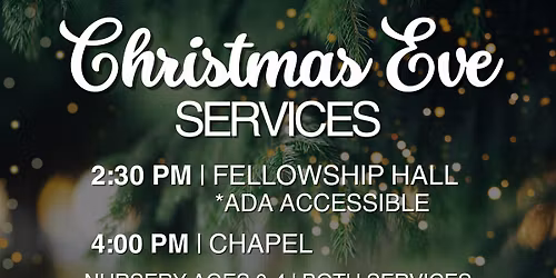 Christmas Eve Services