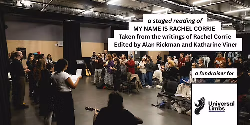 My Name Is Rachel Corrie Staged Reading
