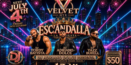 ESC\u00c1NDALA LA FIESTA