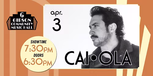 Caiola Live at Gibson Community Music Hall!