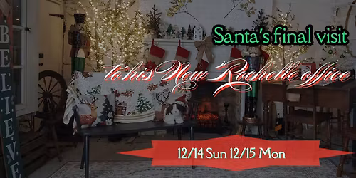 Free family, friends & pet photos with Santa Toys for Tots event