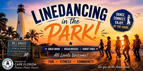 Bill Baggs LINE DANCING in the PARK
