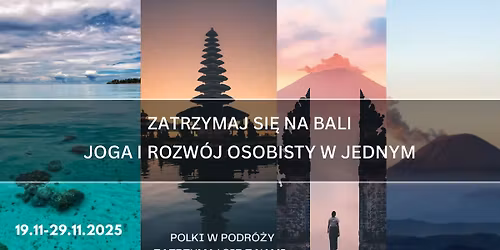 Zatrzymaj si\u0119 na Bali-joga i rozw\u00f3j osobisty w jednym. 