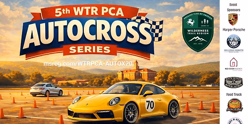 5th WTR PCA Autocross Series - SHMS - Kingsport - Event 1