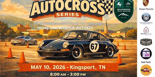 5th WTR PCA Autocross Series - SHMS - Kingsport - Event 2
