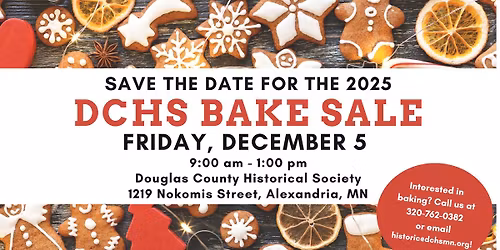 DCHS Annual Bake Sale
