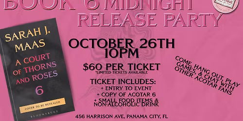 ACOTAR 6 Midnight Release Party @ Bookish!