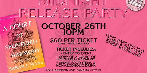 ACOTAR 6 Midnight Release Party @ Bookish!