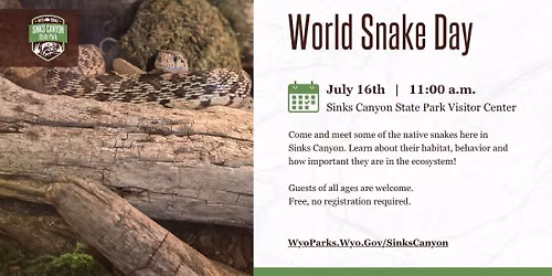 World Snake Day Talk