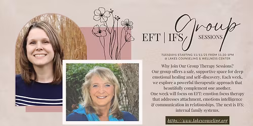 EFT | IFS Group Sessions with Rachel & Ruth
