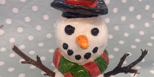 Play with Clay: Festive Snowman