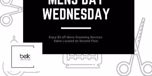 Men's Day Wednesday