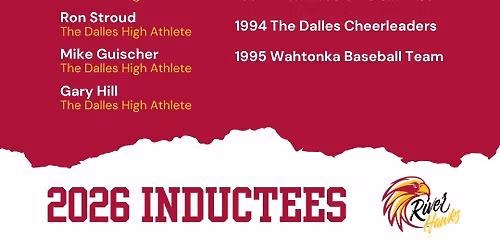2026 Hall of Fame Inductee Dinner 