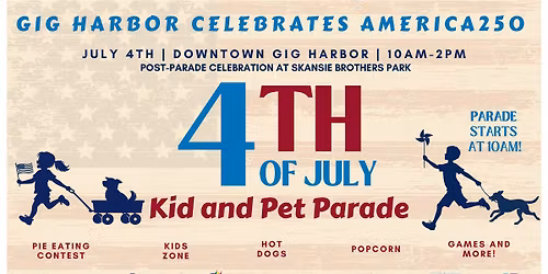 Gig Harbor 4th of July Kid & Pet Parade 