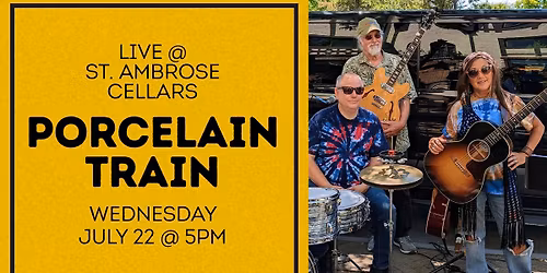 Porcelain Train @ St. Ambrose Cellars