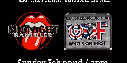 the British are Coming with Who's on First and The Midnight Rambler invade Sharkey's