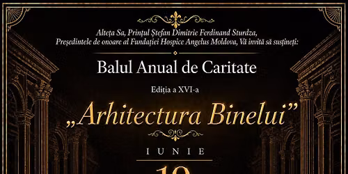 Balul Anual de Caritate Hospice Angelus, edi\u021bia a XVI-a