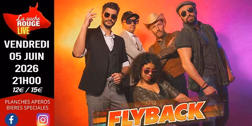 FLYBACK (Tribute Aretha Franklin, Tina Turner, Diana Ross) - La Vache Rouge LIVE