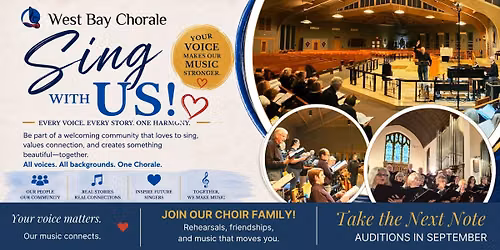 Sing With Us! | Open Rehearsals & Auditions