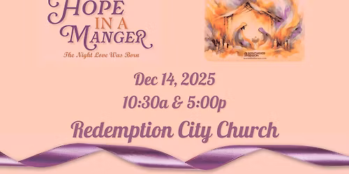 Hope in a Manger Musical
